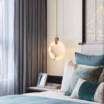 Modern Marble Ring Pendant Lamp
