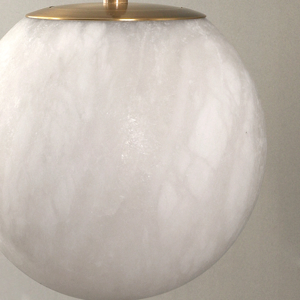 Modern Petra Alabaster Ball Wall Lamp