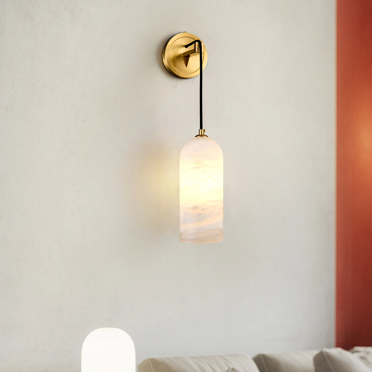 Modern Petra Alabaster Wall Lamp