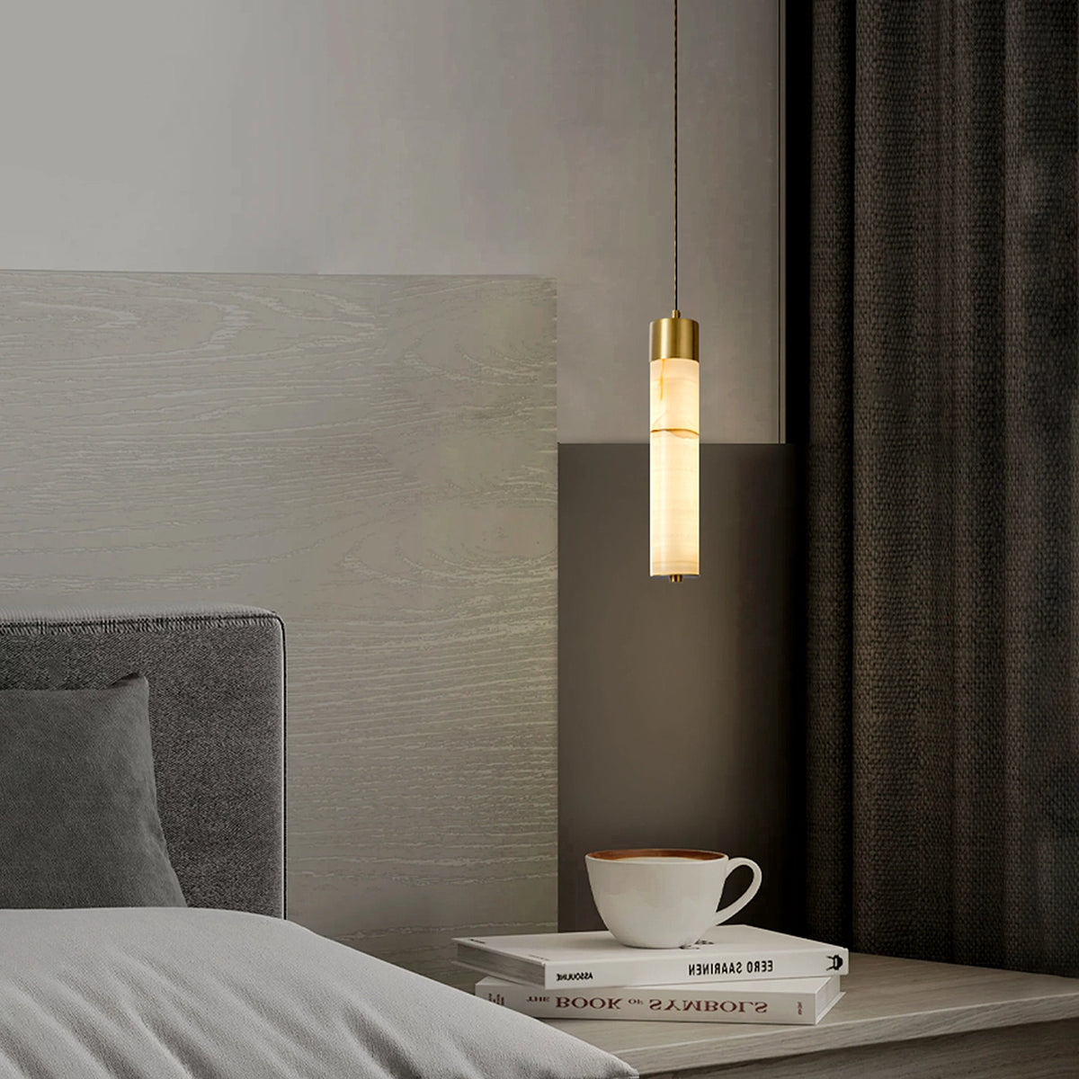 Modern Tala Alabaster Pendant Lamp