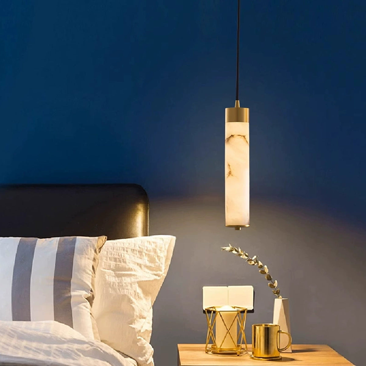 Modern Tala Alabaster Pendant Lamp