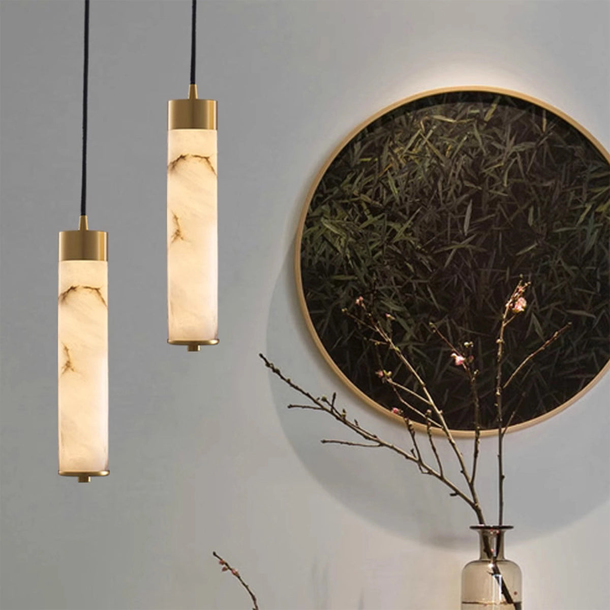 Modern Tala Alabaster Pendant Lamp