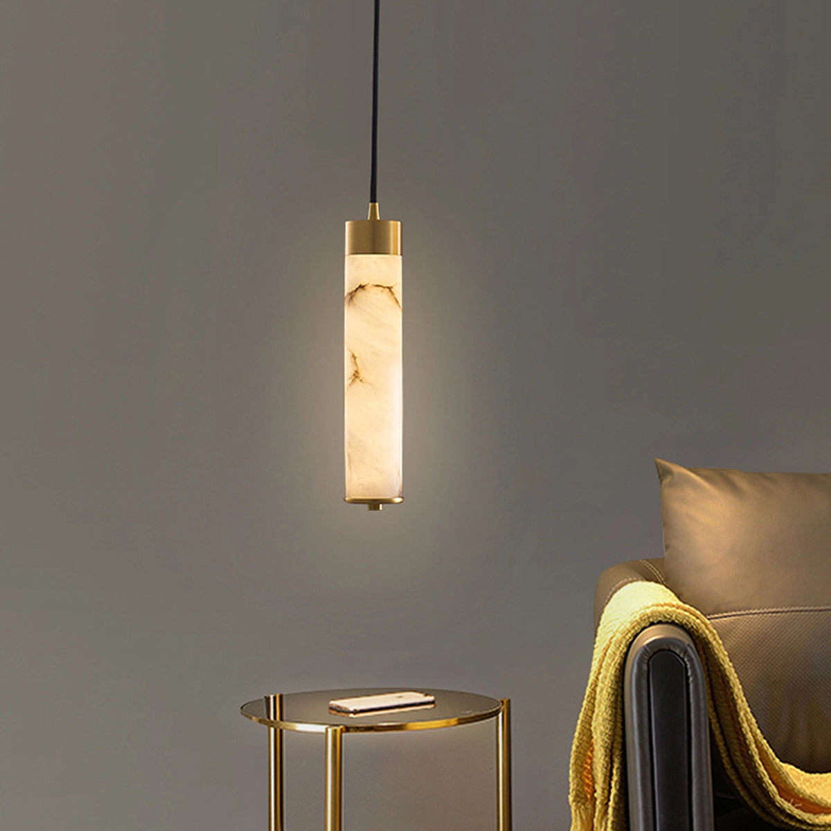 Modern Tala Alabaster Pendant Lamp