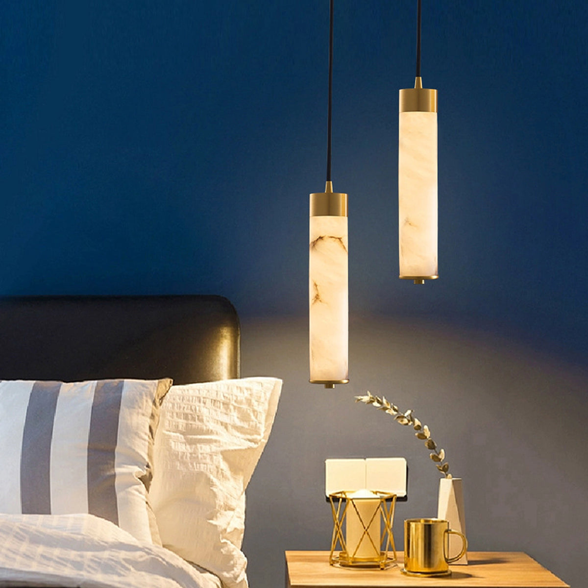 Modern Tala Alabaster Pendant Lamp