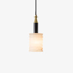 Modern cylinder Alabaster Pendant Lamp