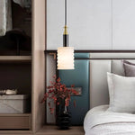 Modern cylinder Alabaster Pendant Lamp