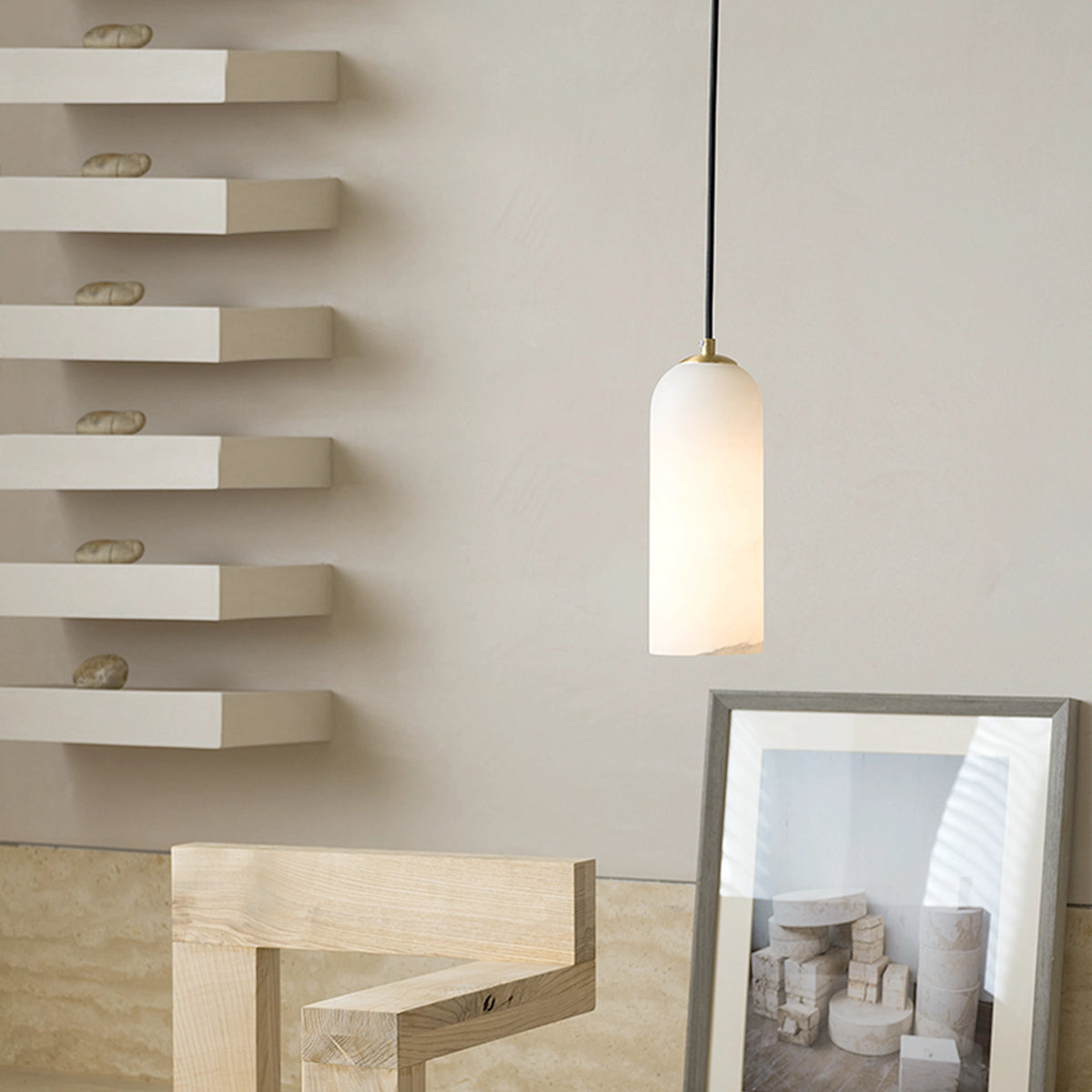 Monty Alabaster Pendant Lamp
