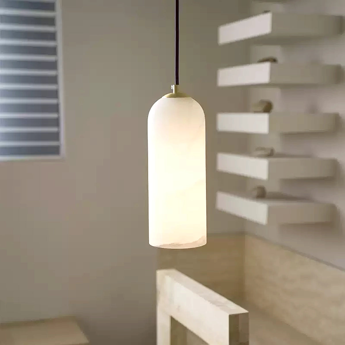 Monty Alabaster Pendant Lamp