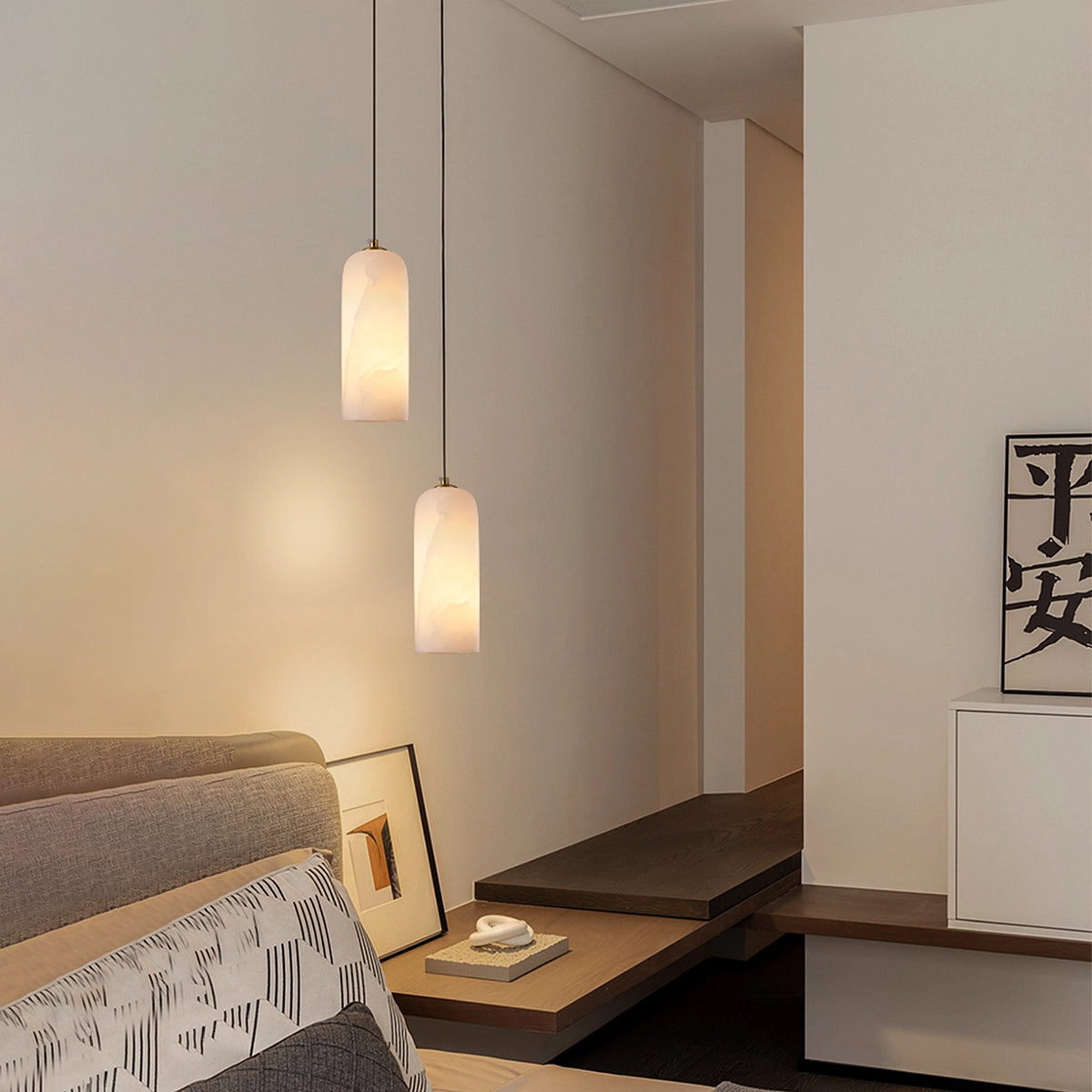 Monty Alabaster Pendant Lamp