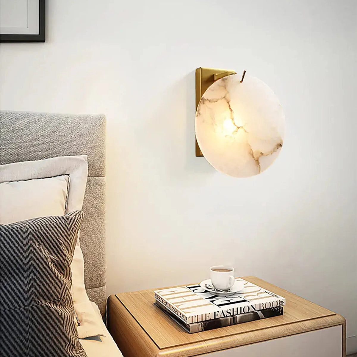 Moonshade Alabaster Wall Lamp