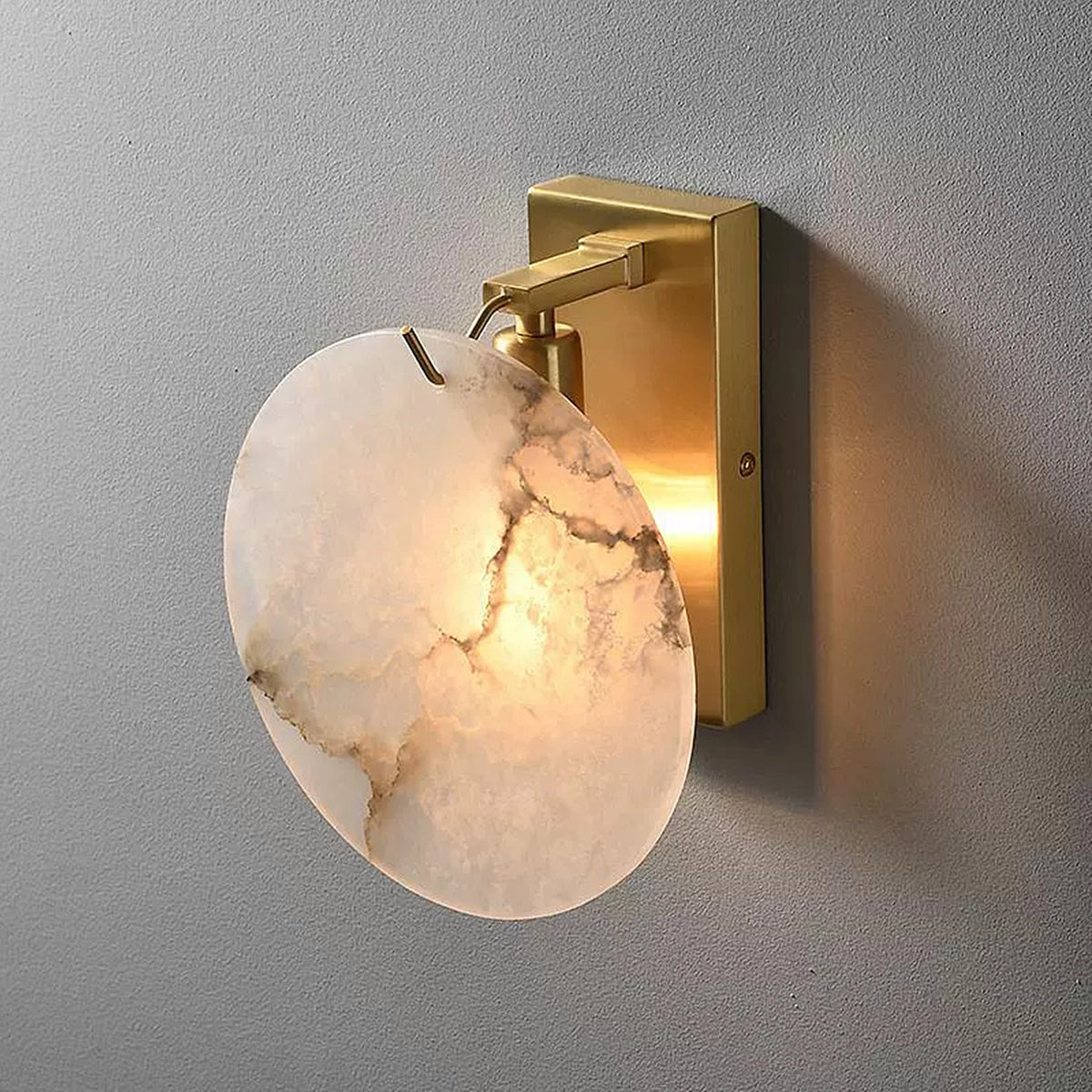 Moonshade Alabaster Wall Lamp