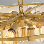 Multi-Layer Alabaster Chandelier