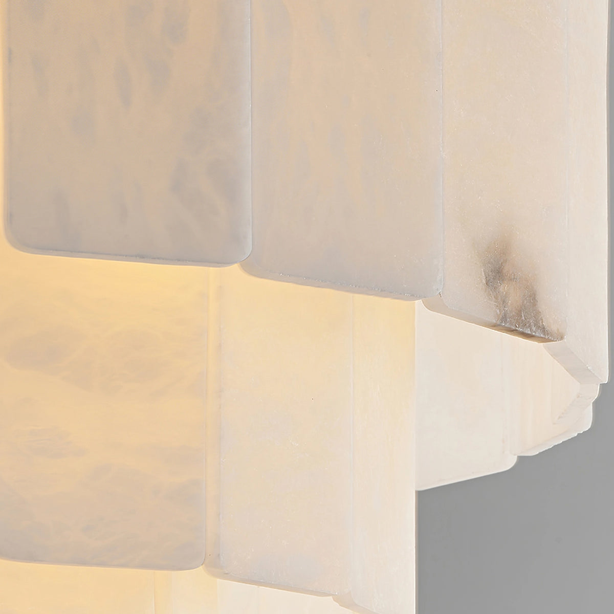 Multi-layer Alabaster Dinging Room Chandelier