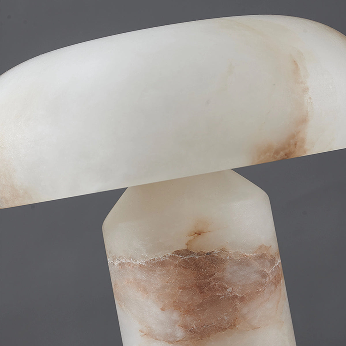 Mushroom Alabaster Table Lamp