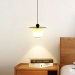 Natural Alabaster Brass Pendant Lamp