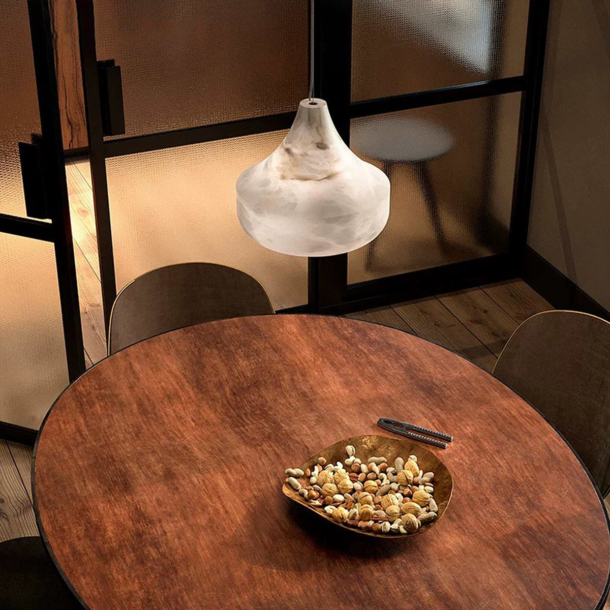 Natural Alabaster Pendant Lamp