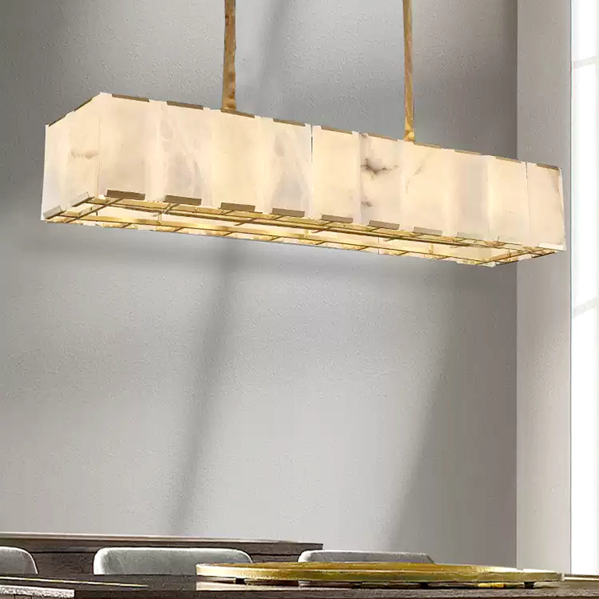 Natural Alabaster Ceiling Pendant Lamp