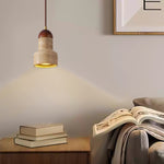 Natural Stone Dome Pendant Light