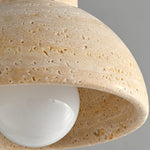 Natural Stone Dome Pendant Light