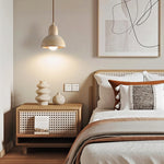 Natural Stone Dome Pendant Light