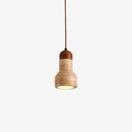 Natural Stone Dome Pendant Light