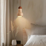 Natural Stone Dome Pendant Light