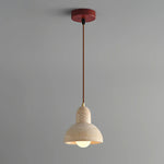 Natural Stone Dome Pendant Light