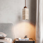 Natural Travertine GLigEt Pendant Light