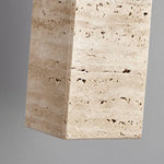 Natural Travertine GLigEt Pendant Light