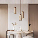 Natural Travertine GLigEt Pendant Light