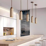 Natural Travertine GLigEt Pendant Light
