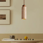Natural Travertine GLigEt Pendant Light