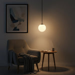 Nordic Simple Marble Spherical Pendant Lamp - view 5 | Severn Lighting