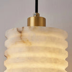 Nordic Threaded Marble Pendant Lamp