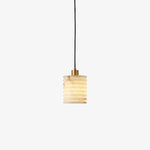 Nordic Threaded Marble Pendant Lamp