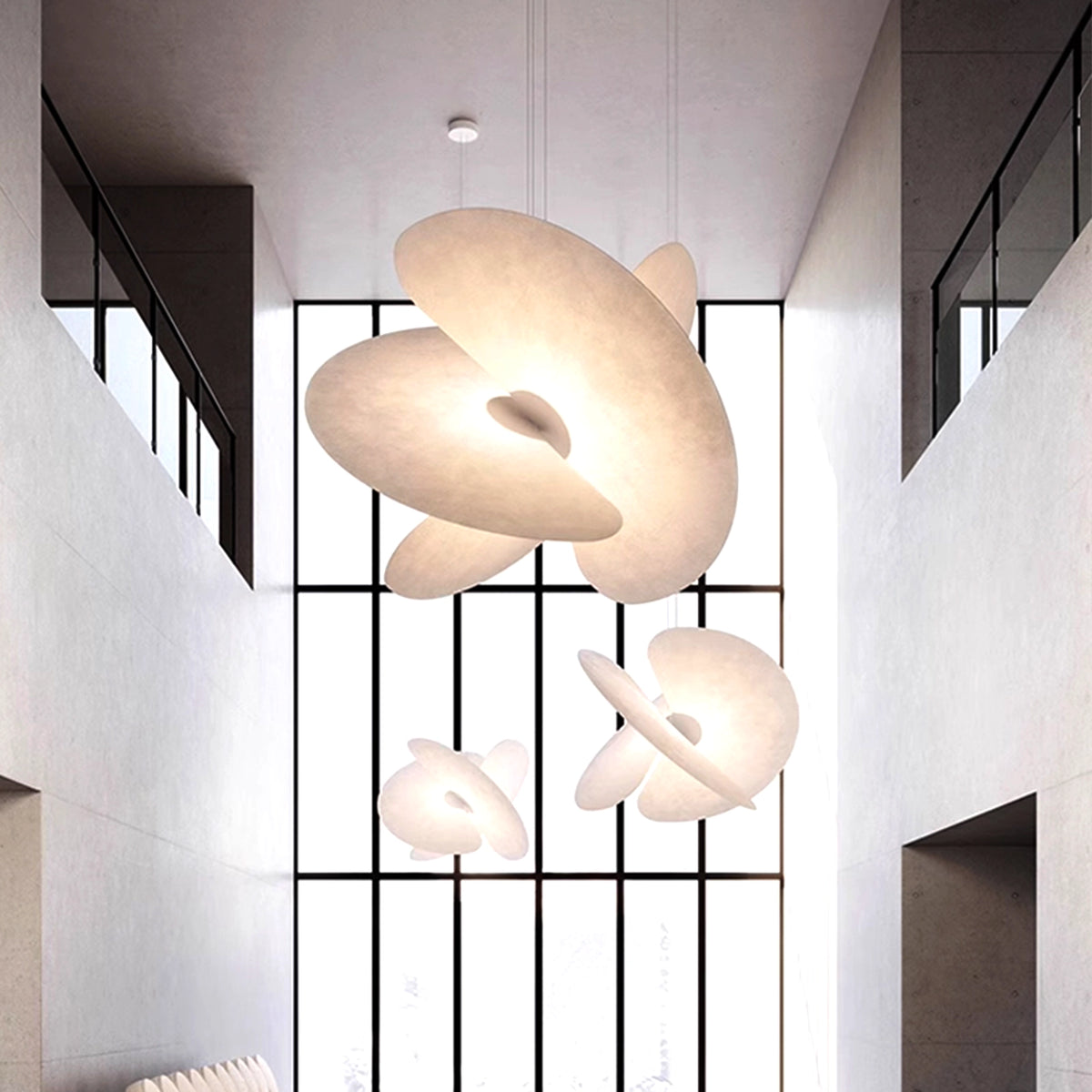 Northern Europe Levante Silk Chandelier