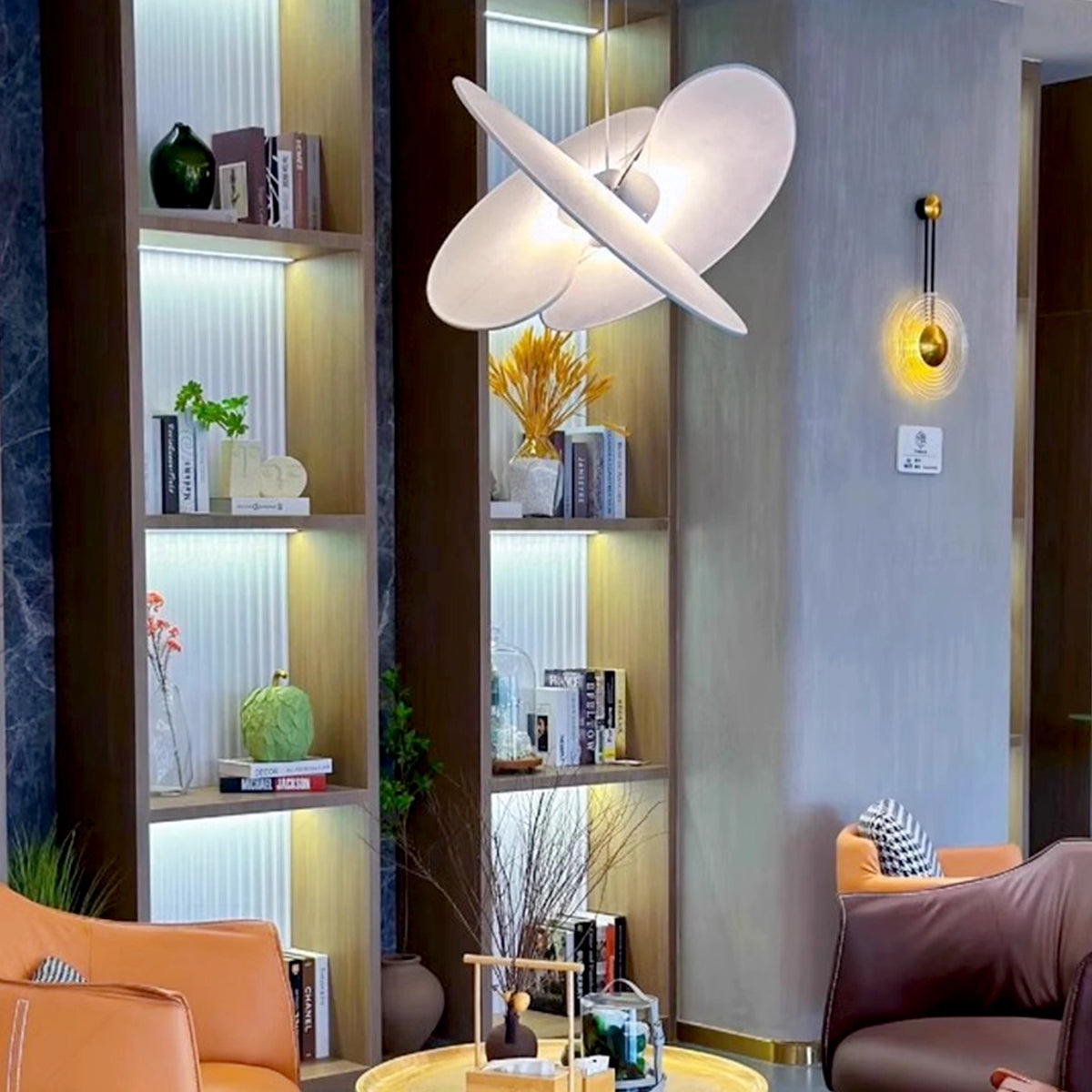 Northern Europe Levante Silk Chandelier