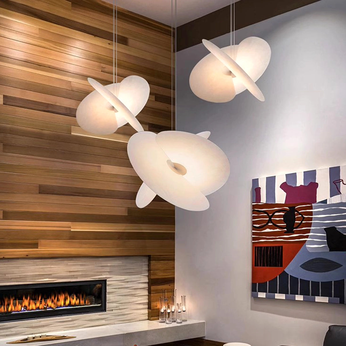 Northern Europe Levante Silk Chandelier