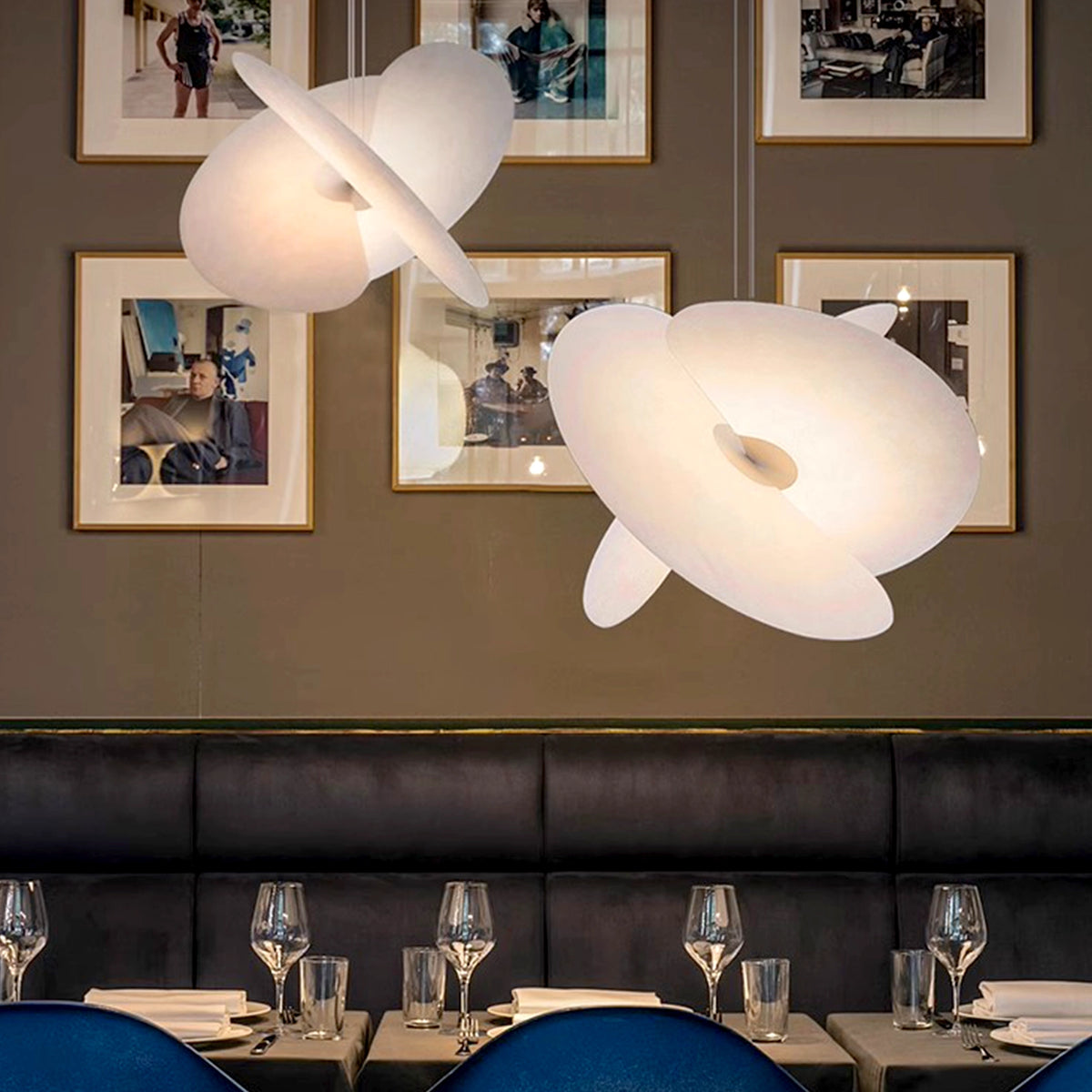 Northern Europe Levante Silk Chandelier