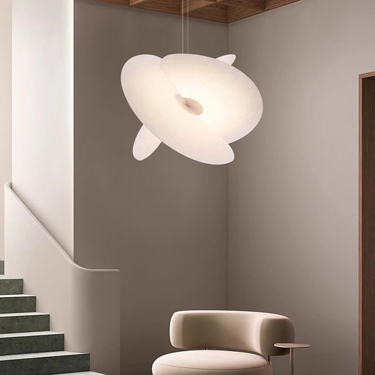 Northern Europe Levante Silk Chandelier