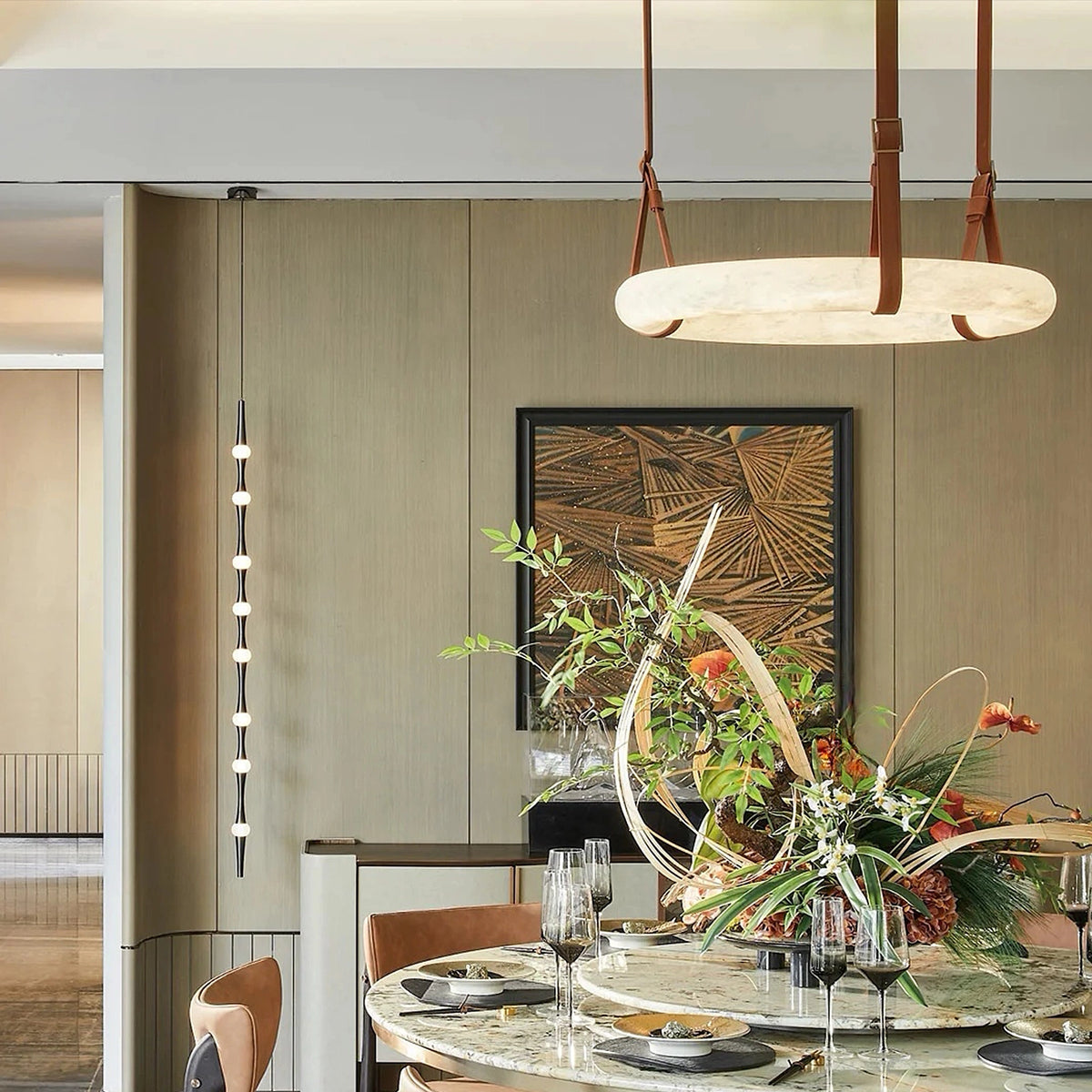 Oslo Alabaster Pendant Lamp