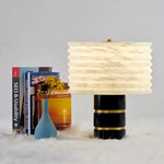 Outela Alabaster Brass Table Lamp