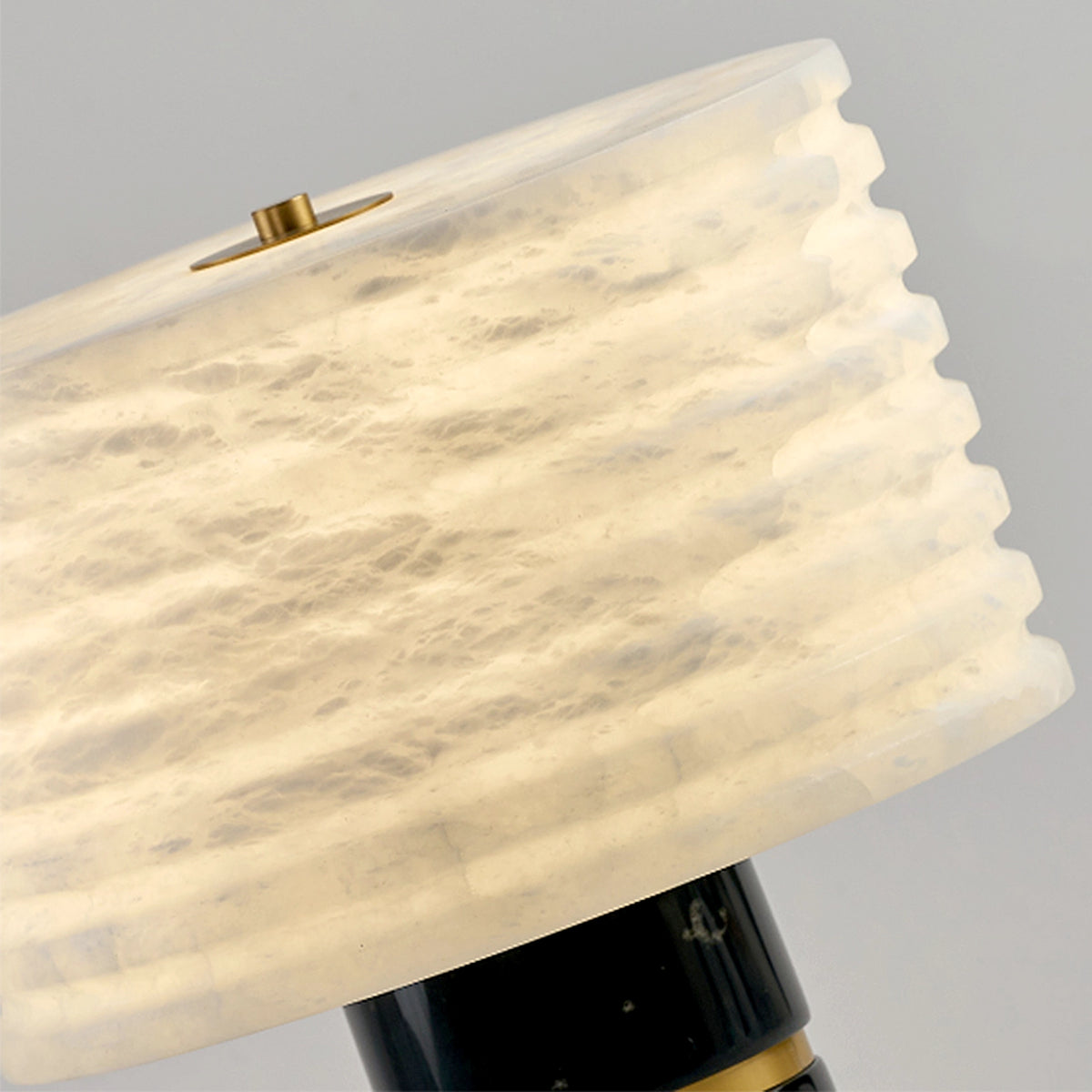 Outela Alabaster Brass Table Lamp