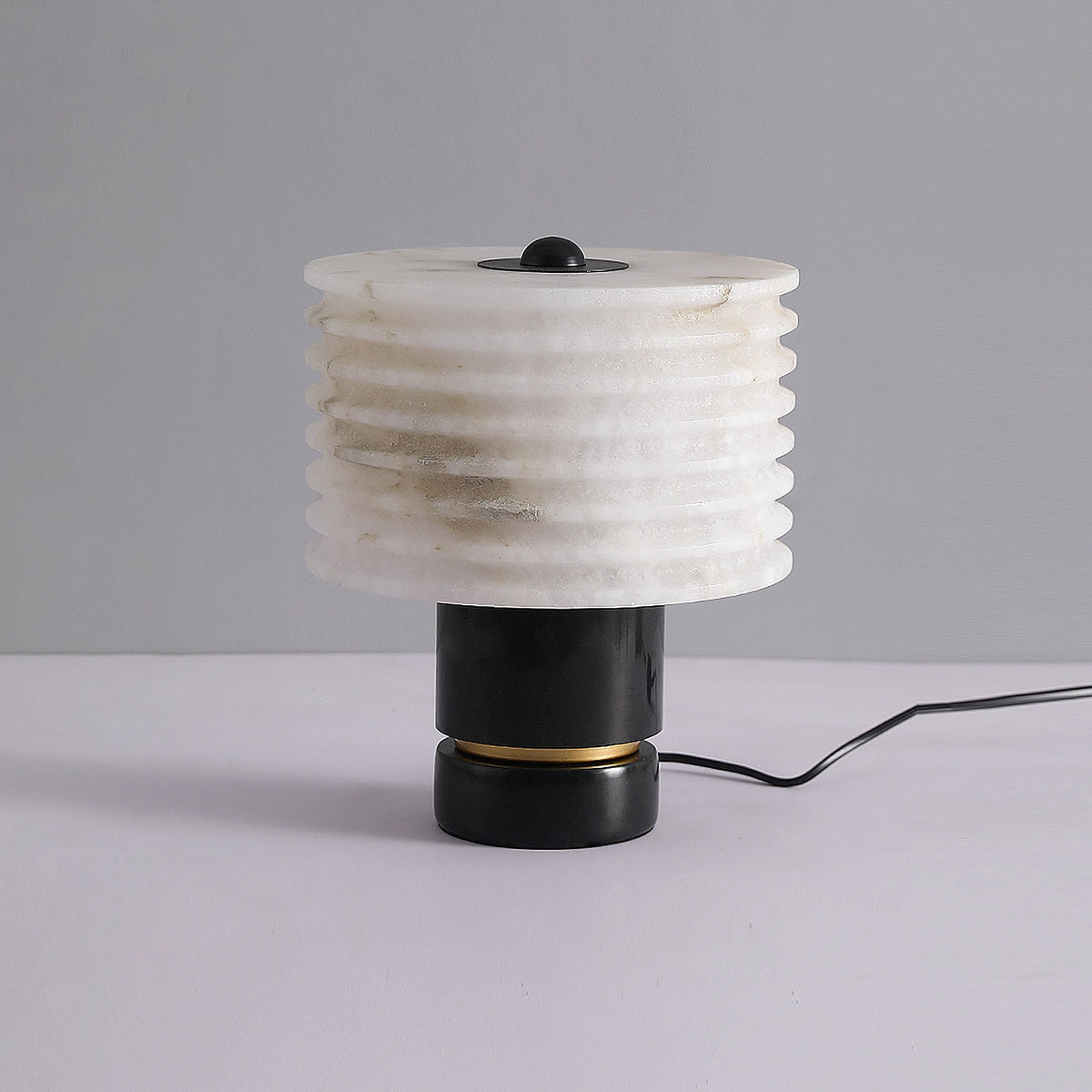 Outela Alabaster Brass Table Lamp