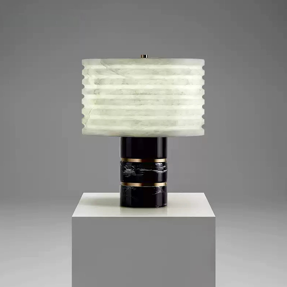 Outela Alabaster Brass Table Lamp