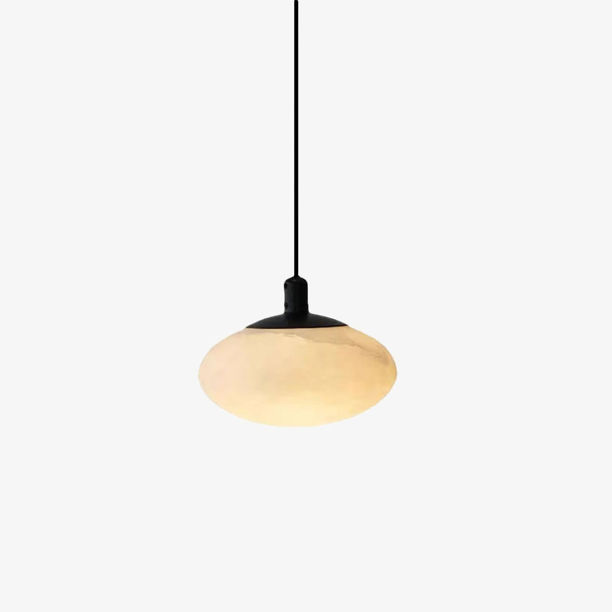 Oval Marble Pendant Light