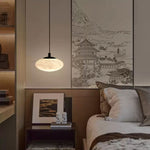 Oval Marble Pendant Light