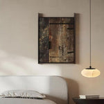 Oval Marble Pendant Light