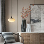 Oval Marble Pendant Light