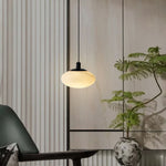 Oval Marble Pendant Light